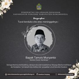 Turut Berduka Cita Atas Meninggalnya Mantan Dukuh Sambirejo